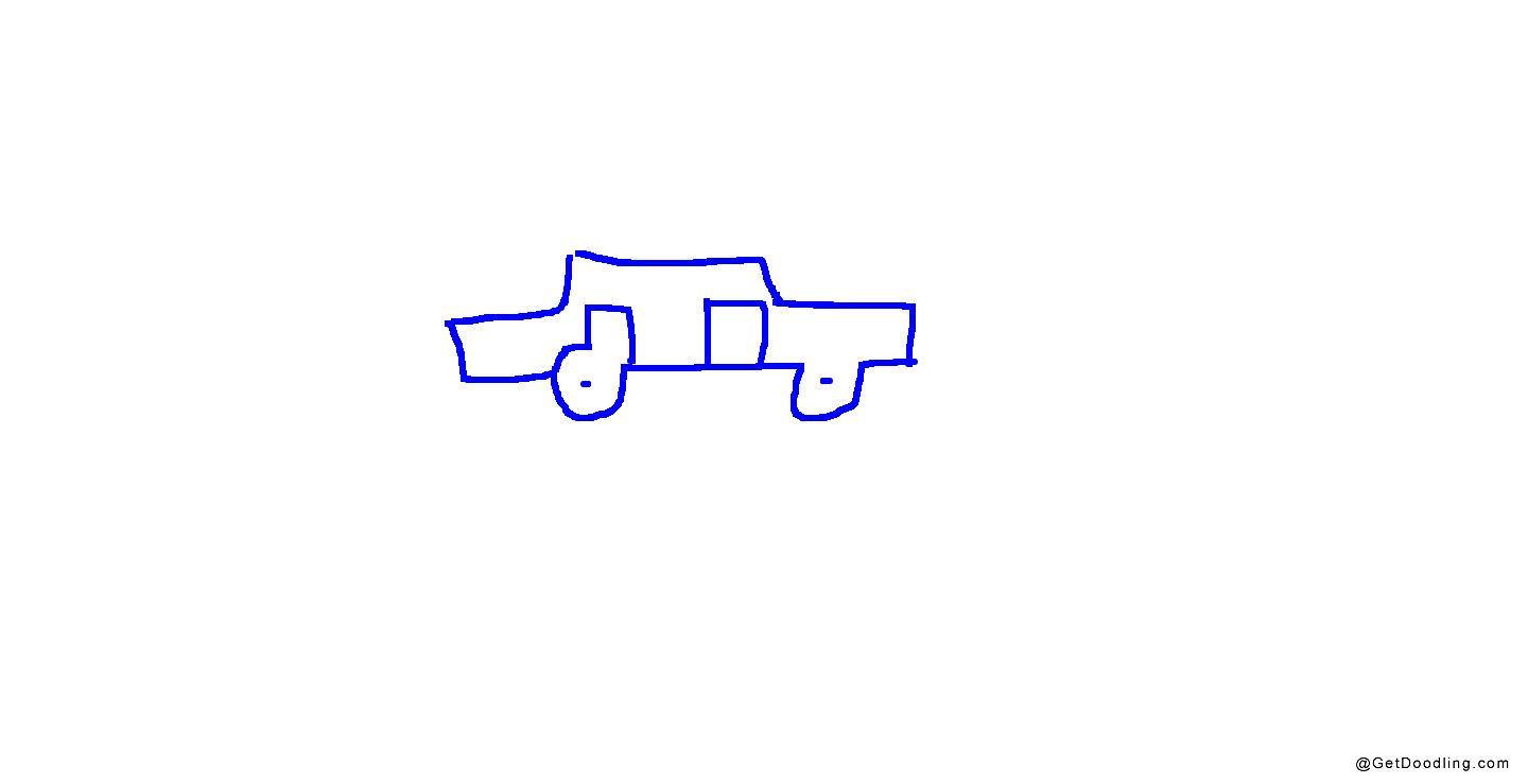 Sinisessä autossa