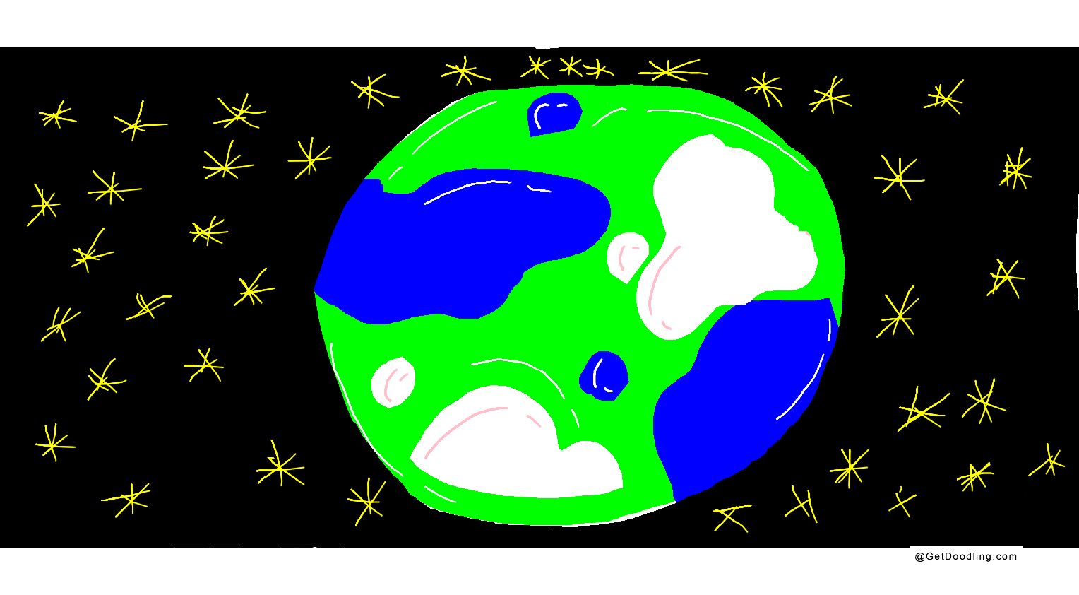 Bumi di luar angkasa